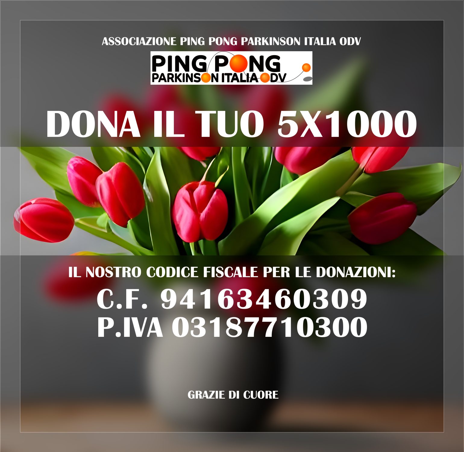 Dona il 5X100 all'Associazione